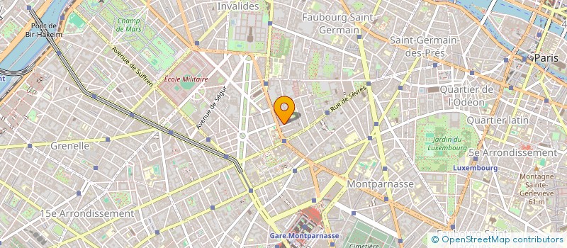 localisation de l'entreprise SCCC LES JARDINS D'HELOISE à PARIS
