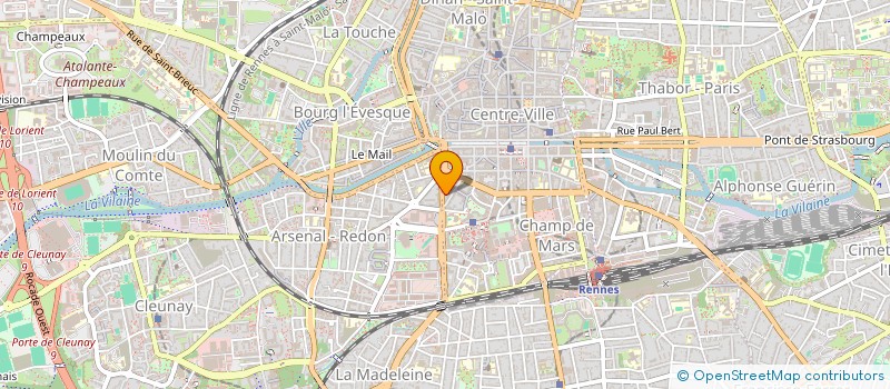 localisation de l'entreprise SCCC RESIDENCE BUISSONNIERE à RENNES