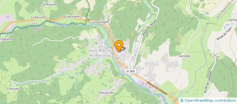 localisation de l'entreprise SCCCONSULT à SAINT-MARCEL-LES-ANNONAY