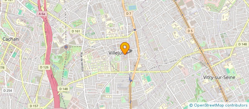localisation de l'entreprise SCCCV DU 22 RUE DU GENIE à VILLEJUIF