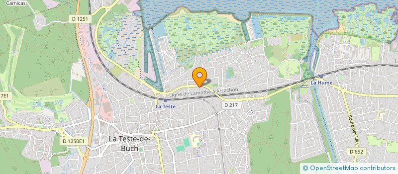 localisation de l'entreprise SCCD à LA TESTE-DE-BUCH