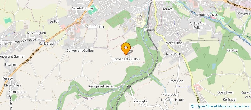 localisation de l'entreprise SCCELIEN  PLOULEC'H