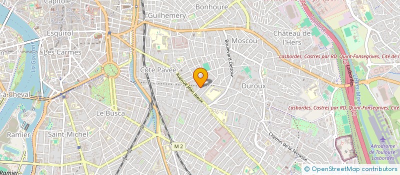 localisation de l'entreprise SCCI GRAVIE à TOULOUSE