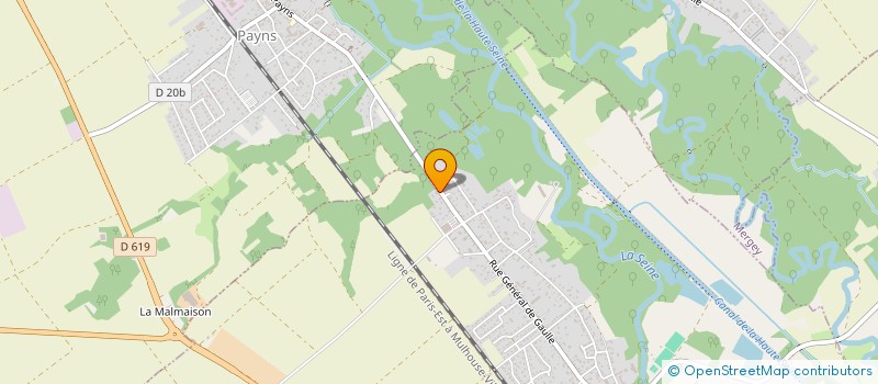 localisation de l'entreprise SCCL  SAINT-LYE