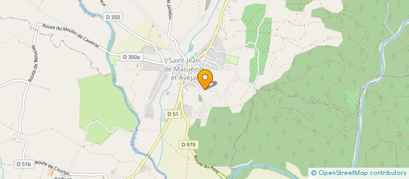 localisation de l'entreprise SCCL  SAINT-JEAN-DE-MARUEJOLS-ET-AVEJAN