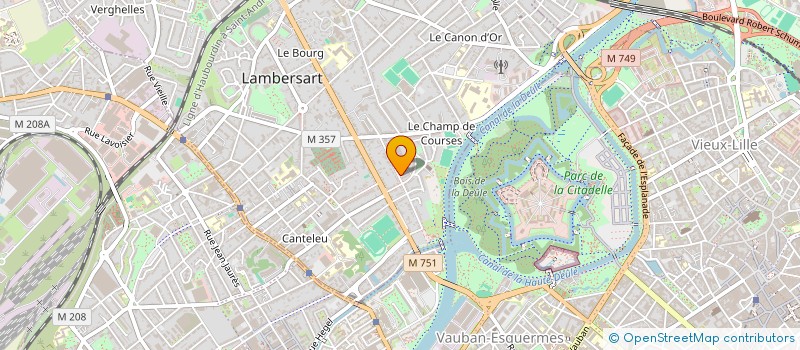 localisation de l'entreprise SCCLETY LIBERTE à LAMBERSART