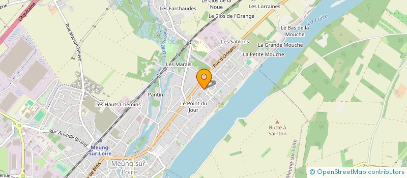 localisation de l'entreprise SCCM  MEUNG-SUR-LOIRE