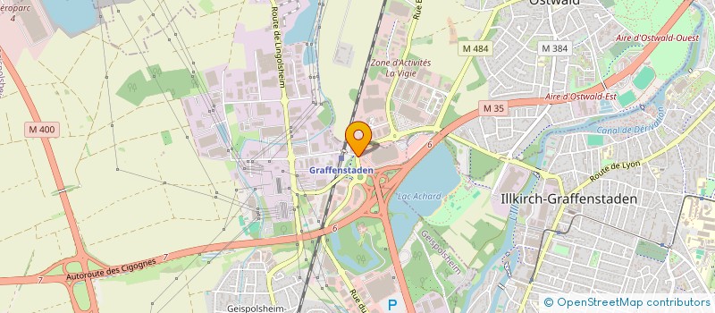 localisation de l'entreprise SCCP  GEISPOLSHEIM