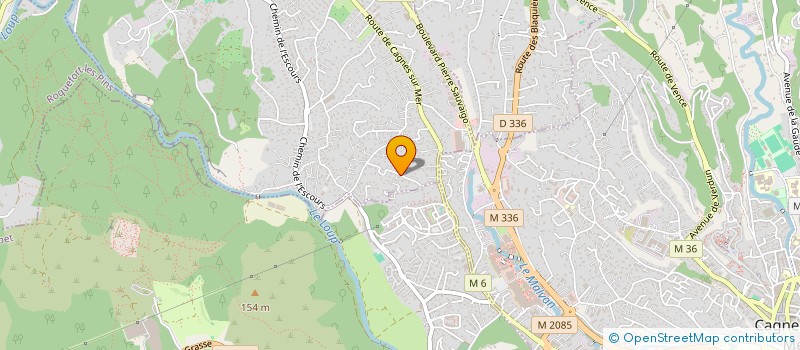 localisation de l'entreprise SCCT  LA COLLE-SUR-LOUP