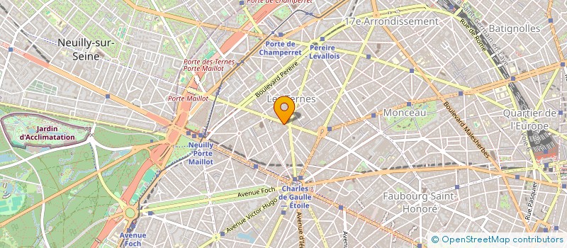 localisation de l'entreprise SCCV 1 CROIX JAVOT  PARIS