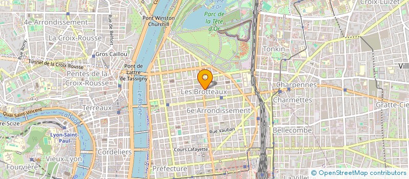 localisation de l'entreprise SCCV 102/104 ROUTE DE PARIS  LYON