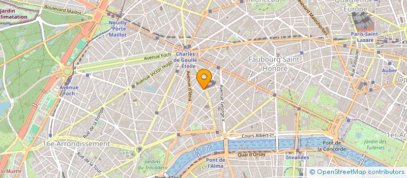 localisation de l'entreprise SCCV 11 - 13 DESCARTES à PARIS