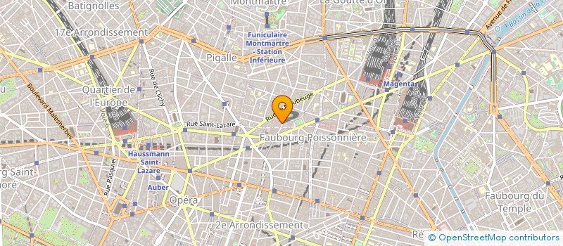 localisation de l'entreprise SCCV 111 CARDINET à PARIS