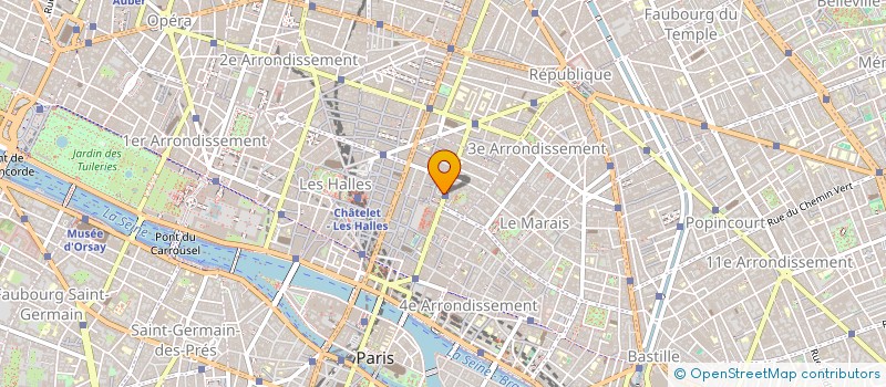 localisation de l'entreprise SCCV 120-122 MENILMONTANT à PARIS