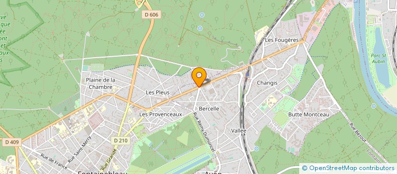 localisation de l'entreprise SCCV 2 RUE CLAUDE FAURE  AVON