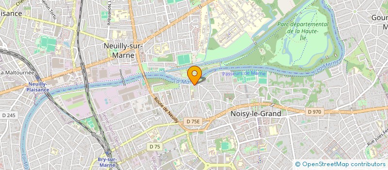 localisation de l'entreprise SCCV 25-27 JOFFRE  NOISY-LE-GRAND