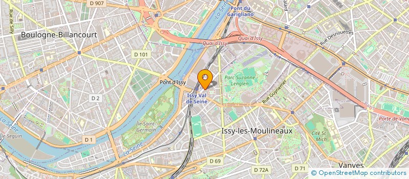 localisation de l'entreprise SCCV 4 COMMERCES  PUTEAUX