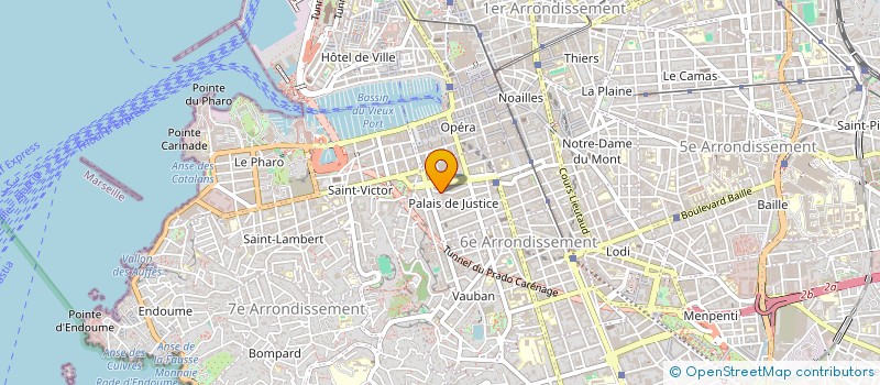 localisation de l'entreprise SCCV 402 SAINT ANTOINE  MARSEILLE