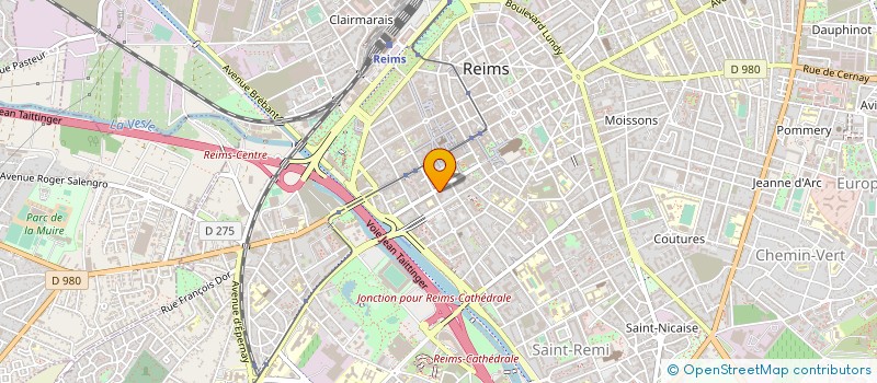 localisation de l'entreprise SCCV 47 LIBERGIER à REIMS