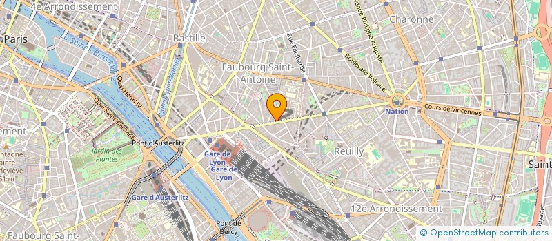 localisation de l'entreprise SCCV 48 EMERIS à PARIS