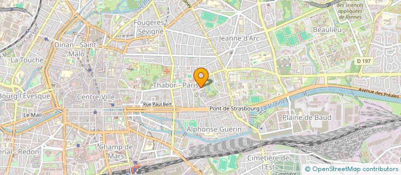 localisation de l'entreprise SCCV 5 SOPHIE MICHEL à RENNES