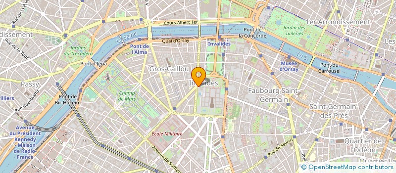 localisation de l'entreprise SCCV 71 CHARLES DE GAULLE à PARIS