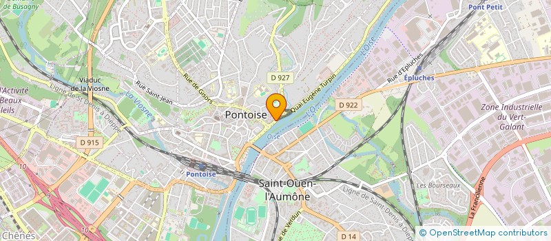 localisation de l'entreprise SCCV 79 JOFFRE  PONTOISE