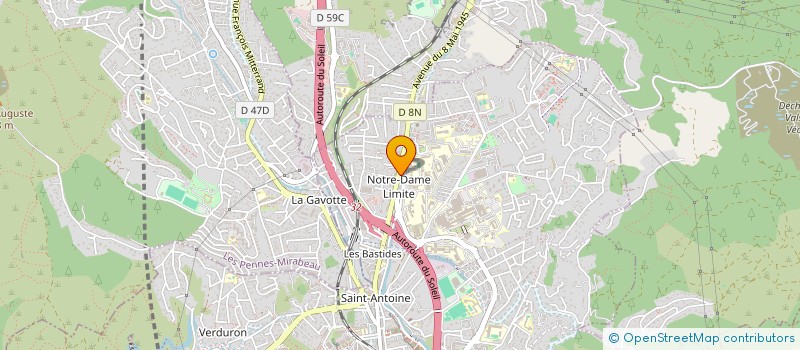 localisation de l'entreprise SCCV 9 JAS VIEUX à MARSEILLE