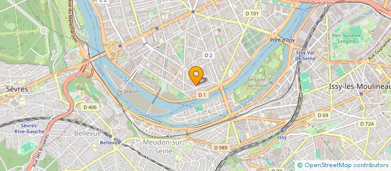 localisation de l'entreprise SCCV 94 POLI à BOULOGNE-BILLANCOURT