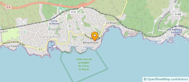 localisation de l'entreprise SCCV A CAPELLA à CARRY-LE-ROUET