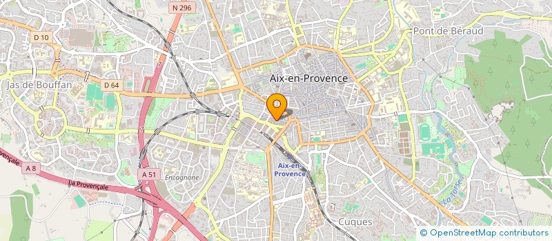 localisation de l'entreprise SCCV ACANA  AIX-EN-PROVENCE