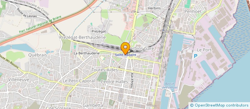 localisation de l'entreprise SCCV ACTI BRAIS 3 à SAINT-NAZAIRE