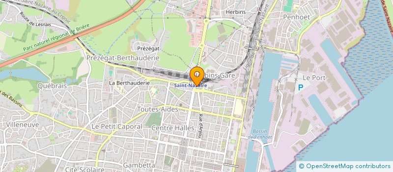 localisation de l'entreprise SCCV ACTI DONGES 1 à SAINT-NAZAIRE