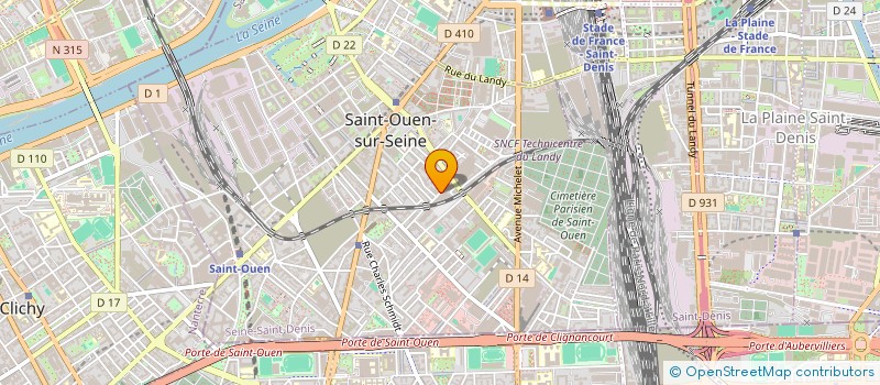 localisation de l'entreprise SCCV ADP SAINT-VICTORET à PARIS