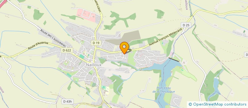 localisation de l'entreprise SCCV AG2  NAILLOUX