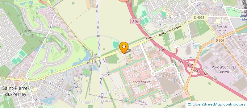 localisation de l'entreprise SCCV AIX CHEMIN DES PLAIDEURS  LIEUSAINT