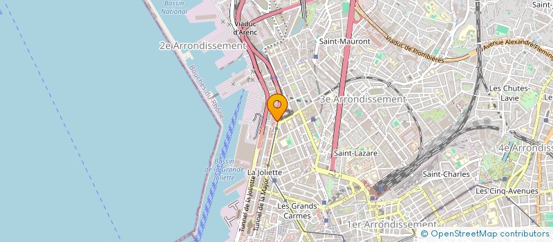 localisation de l'entreprise SCCV AIX LA POMONE à MARSEILLE