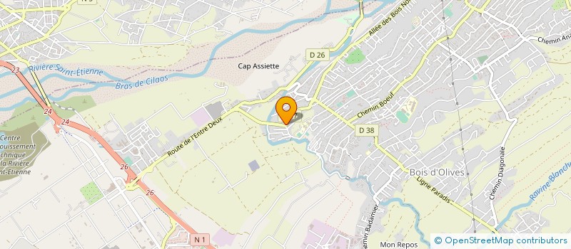 localisation de l'entreprise SCCV ALIZEE à SAINT-PIERRE
