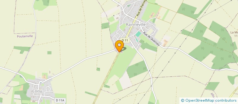 localisation de l'entreprise SCCV ALPHY  RAINNEVILLE