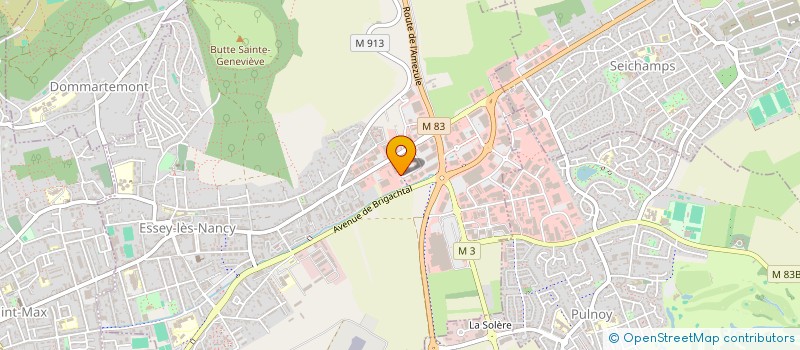 localisation de l'entreprise SCCV ALTORF CCMM 2025  ESSEY-LES-NANCY