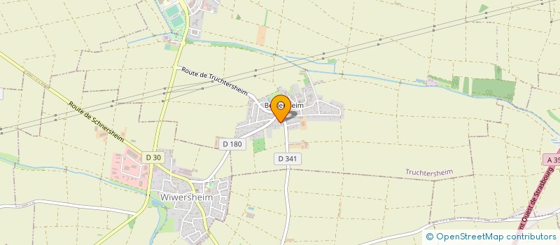 localisation de l'entreprise SCCV AMARANTE  TRUCHTERSHEIM