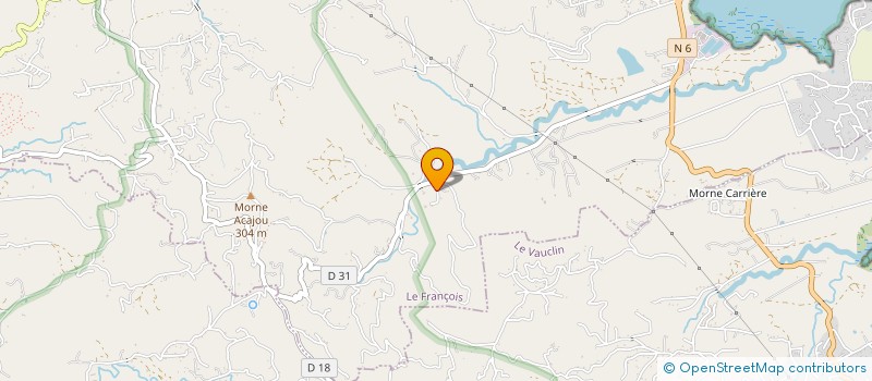 localisation de l'entreprise SCCV AMELIA  LE FRANCOIS