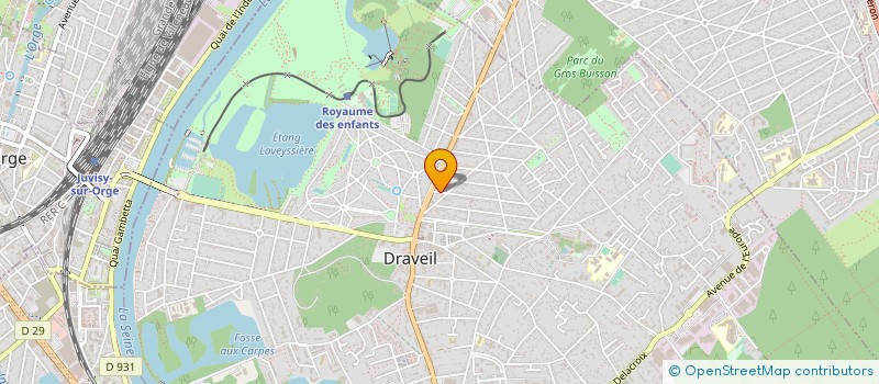 localisation de l'entreprise SCCV ANATOLE FRANCE à DRAVEIL