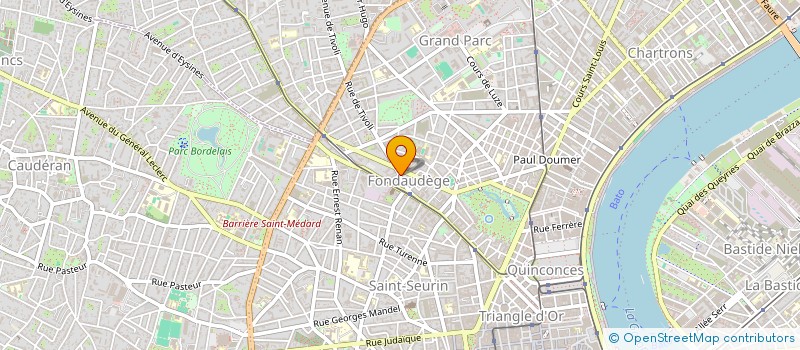localisation de l'entreprise SCCV ANDERNOS COTE BASSIN à BORDEAUX