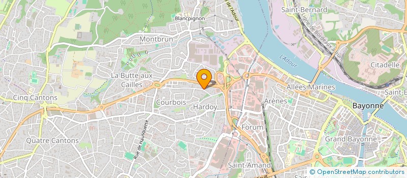 localisation de l'entreprise SCCV ANDROMEDE  ANGLET