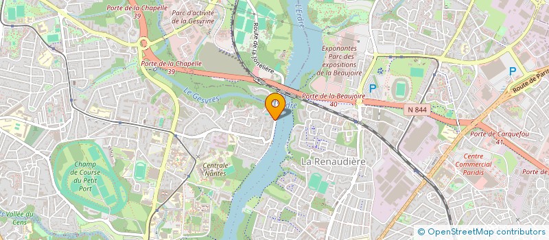localisation de l'entreprise SCCV AP66 à NANTES