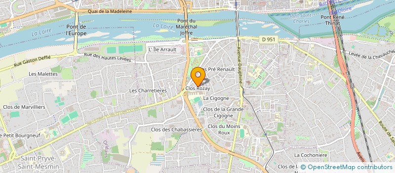 localisation de l'entreprise SCCV AR MOISSY CHANTELOUP à ORLEANS