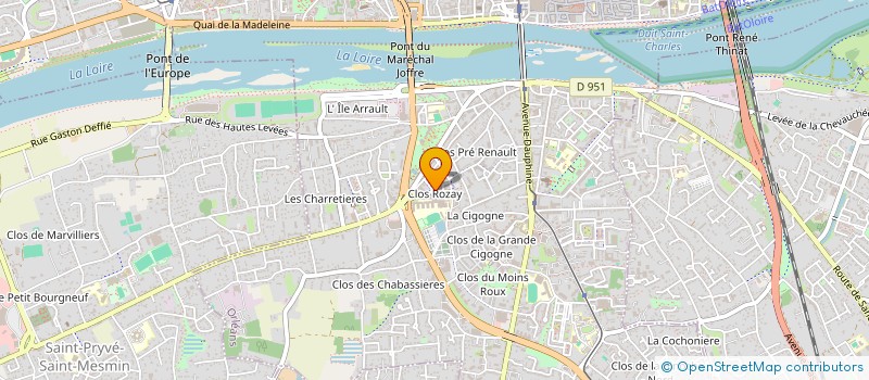 localisation de l'entreprise SCCV AR SAINT THIBAULT à ORLEANS