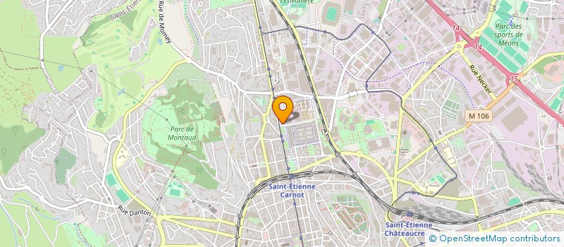 localisation de l'entreprise SCCV ARCADOME à SAINT-ETIENNE