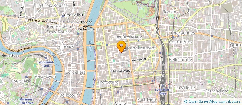 localisation de l'entreprise SCCV ARCONCE  LYON